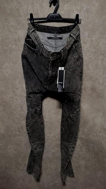 新品JULIUSユリウス ブリーチデニムライダースパンツ Acid Gray 3 < ブランド  新品JULIUSユリウス ブリーチデニムライダースパンツ Acid Gray 3  < ブランドの
