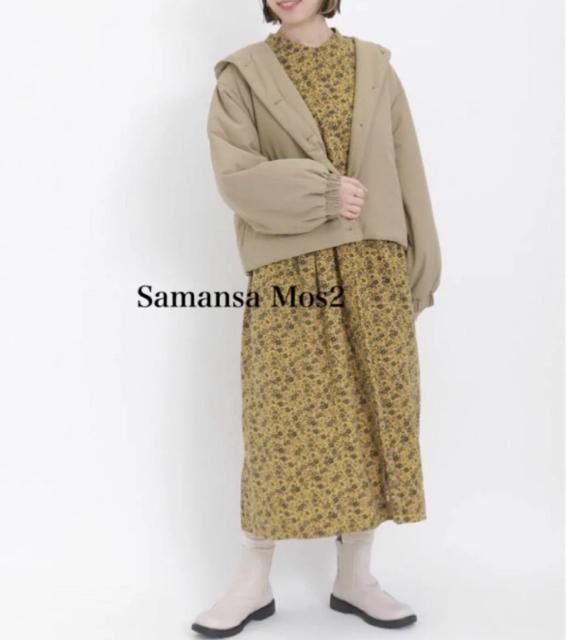 新品 Samansa Mos2柄アソートシャツワンピース < 女性ファッション  新品 Samansa Mos2柄アソートシャツワンピース < 女性ファッションの