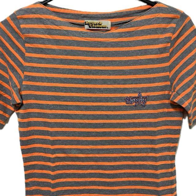 ヒステリックグラマー 90's ボーダー コットン 半袖 トップス < ブランド ヒステリックグラマー 90's ボーダー コットン 半袖 トップス < ブランドの