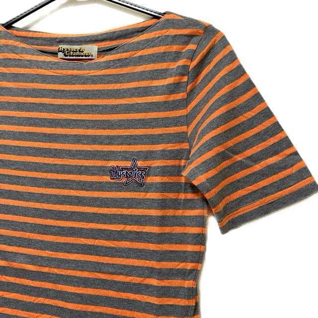 ヒステリックグラマー 90's ボーダー コットン 半袖 トップス < ブランド ヒステリックグラマー 90's ボーダー コットン 半袖 トップス < ブランドの