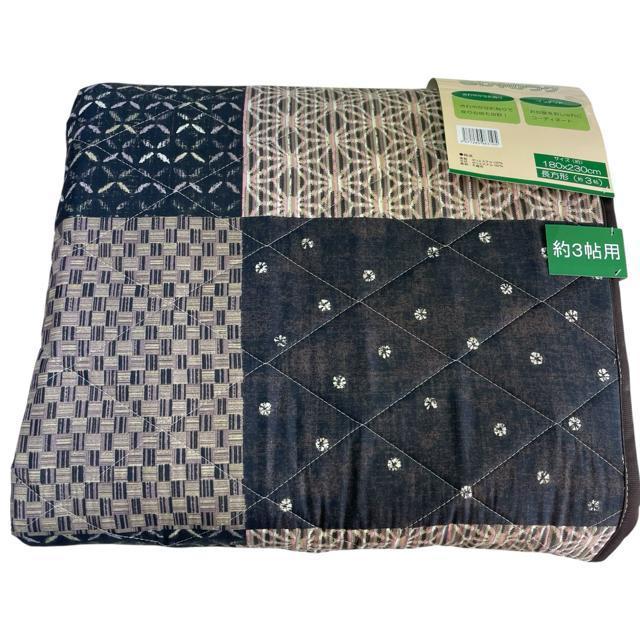 特価☆プリントキルトラグ☆3帖用☆180×230cm < インテリア/ライフ 特価☆プリントキルトラグ☆3帖用☆180×230cm < インテリア/ライフの