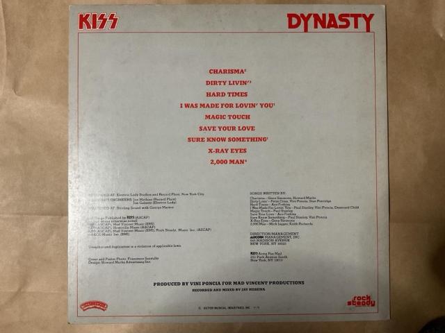KISS / DYNASTY  CD/DVD/rfI 