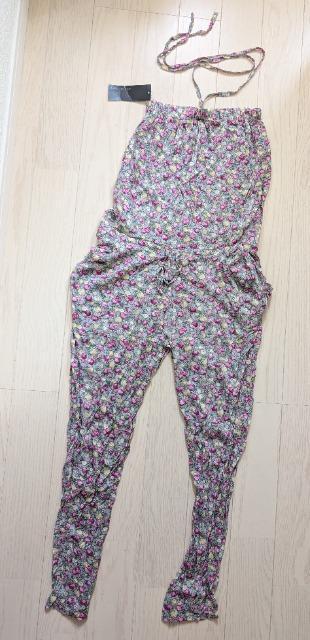 L★03★hot-ticket★小花柄サロペット★オールインワン★新品★送料無料 < 女性ファッション  L★03★hot-ticket★小花柄サロペット★オールインワン★新品★送料無料 < 女性ファッションの