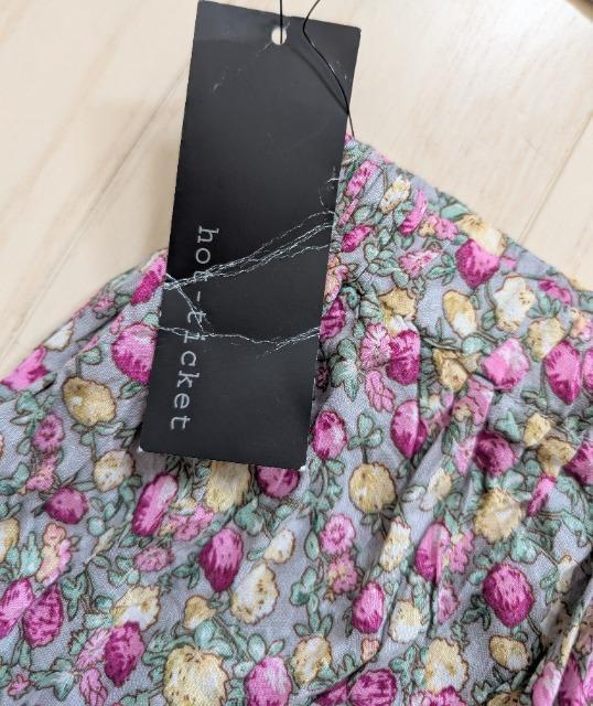 L★03★hot-ticket★小花柄サロペット★オールインワン★新品★送料無料 < 女性ファッション  L★03★hot-ticket★小花柄サロペット★オールインワン★新品★送料無料 < 女性ファッションの