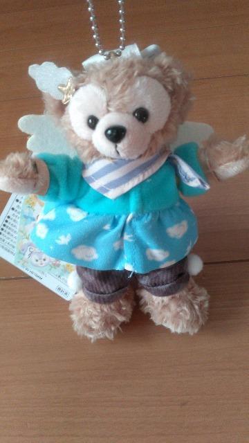 リゾートウィッシングウィングスダッフィーぬいぐるみバッジ < インテリア/ライフ  リゾートウィッシングウィングスダッフィーぬいぐるみバッジ  < インテリア/ライフの