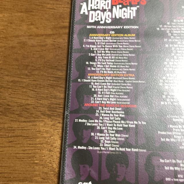 A 2DVD+1CD UEr[gY A HARD DAY'S NIGHT 50TH / THEBEATLES  ^gObY 