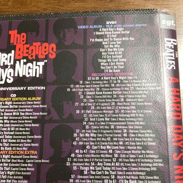 A 2DVD+1CD UEr[gY A HARD DAY'S NIGHT 50TH / THEBEATLES  ^gObY 