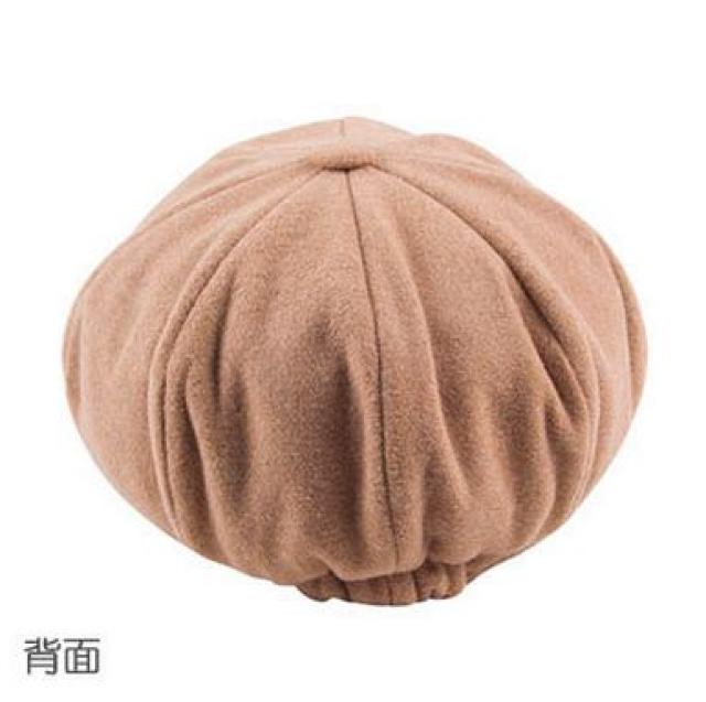 送料無料 レディース 帽子 フエルト 無地 キャスケット ブラウン < 女性ファッション  送料無料 レディース 帽子 フエルト 無地 キャスケット ブラウン < 女性ファッションの