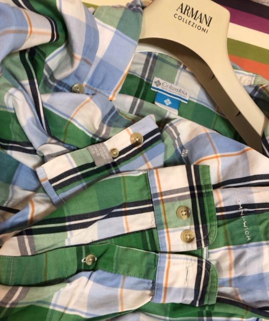 ColumbiaOMNI-WICKコロンビア極美品長袖シャツマルチカラチェックドレスシャツビジネス通勤プライベート活躍素敵存在感 < 男性ファッション  ColumbiaOMNI-WICKコロンビア極美品長袖シャツマルチカラチェックドレスシャツビジネス通勤プライベート活躍素敵存在感 < 男性ファッションの