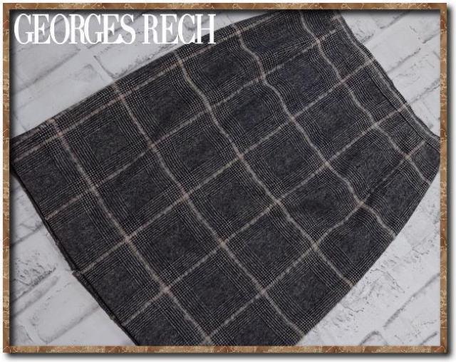 ジョルジュレッシュ グレンチェックスカート < 女性ファッション  ジョルジュレッシュ グレンチェックスカート  < 女性ファッションの