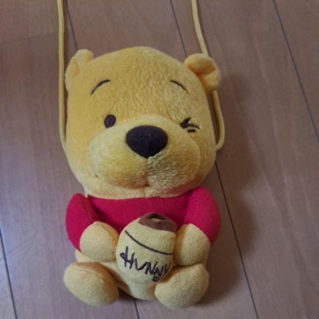 くまのプーさんのがま口付きポシェット < アニメ/コミック/キャラクター  くまのプーさんのがま口付きポシェット < アニメ/コミック/キャラクターの