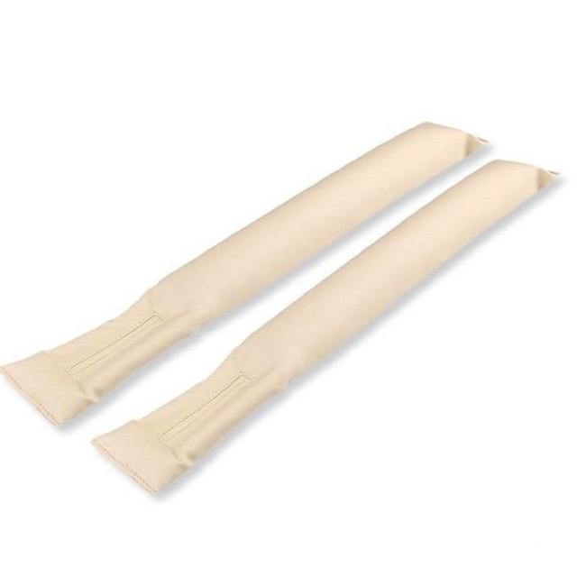 車内 クッション アイボリー 2本セット 座席 隙間 落下防止 シート シート隙間クッション ベージュ クリーム 白 コンソール < 自動車/バイク 車内 クッション アイボリー 2本セット 座席 隙間 落下防止 シート シート隙間クッション ベージュ クリーム 白 コンソール < 自動車/バイク