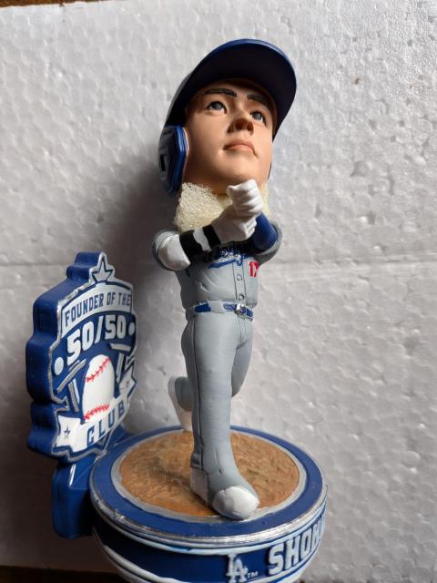 大谷選手50/50達成記念の4.5インチボブルヘッド(訳アリで6体セット)。 < レジャー/スポーツ  大谷選手50/50達成記念の4.5インチボブルヘッド(訳アリで6体セット)。 < レジャー/スポーツの