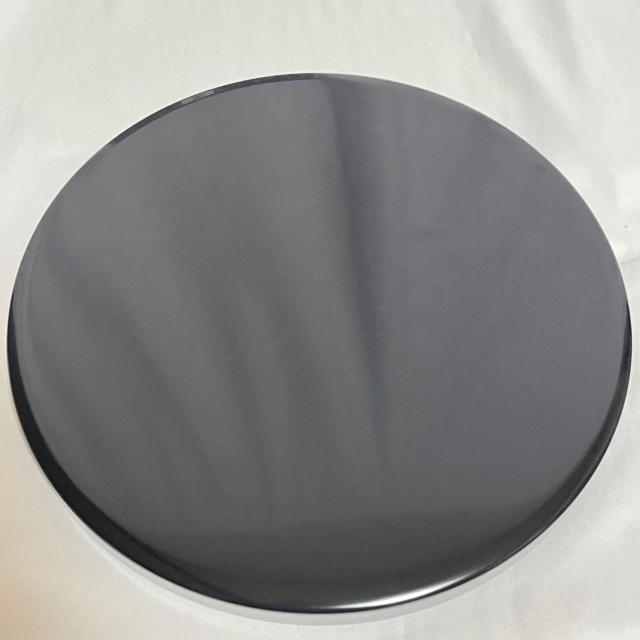 未使用 輪島塗 お盆 Φ25.5cm 丸型 丸盆 無地 黒 内朱塗 漆塗 漆器 < インテリア/ライフ 未使用 輪島塗 お盆 Φ25.5cm 丸型 丸盆 無地 黒 内朱塗 漆塗 漆器 < インテリア/ライフの