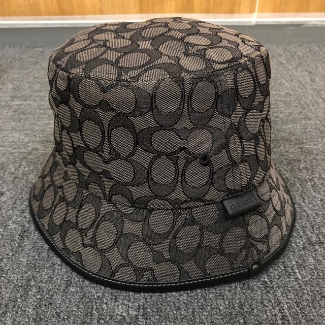 ���� COACH �R�[�` �V�O�l�`���[ �o�P�b�g�n�b�g �X�q  �� �u�����h�� 