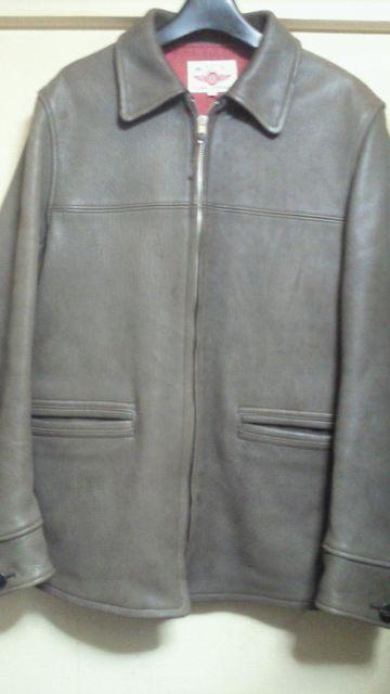 フラットヘッド ディアスキン レザーJKT < 男性ファッション  フラットヘッド ディアスキン レザーJKT  < 男性ファッションの