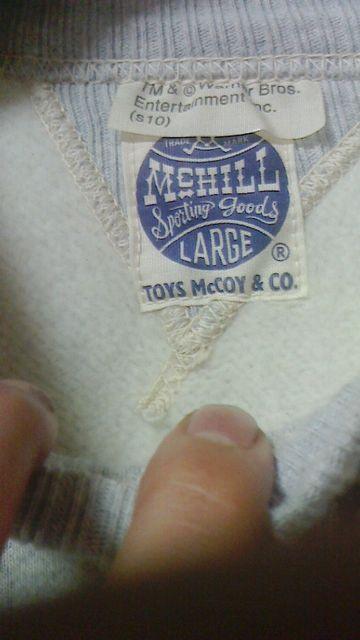 トイズマッコイ 両Vスエット ワーナーブラザーズ バッグスバニー < 男性ファッション  トイズマッコイ 両Vスエット ワーナーブラザーズ バッグスバニー < 男性ファッションの