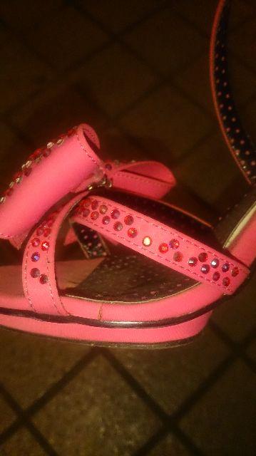 MARS☆キラキラおりぼん付きサンダル☆ピンク☆S☆美品 < ブランド  MARS☆キラキラおりぼん付きサンダル☆ピンク☆S☆美品 < ブランドの