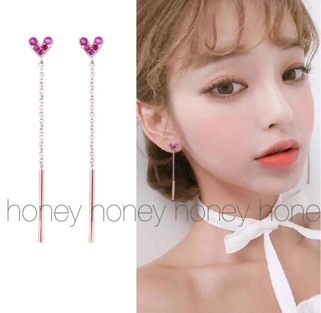 限定セール●Swarovskiスワロフスキー●ハート ロングバーピアス < 女性アクセサリー/時計  限定セール●Swarovskiスワロフスキー●ハート ロングバーピアス < 女性アクセサリー/時計の