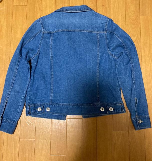 美品 デニムジャケット Gジャン インディゴ ヴィンテージ風 コットン < 女性ファッション  美品 デニムジャケット Gジャン インディゴ ヴィンテージ風 コットン < 女性ファッションの
