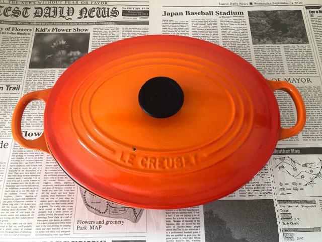 ル・クルーゼ オーバル オレンジ 25cm < インテリア/ライフ  ル・クルーゼ オーバル オレンジ 25cm  < インテリア/ライフの