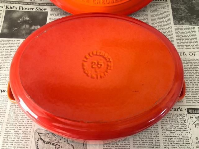 ル・クルーゼ オーバル オレンジ 25cm < インテリア/ライフ  ル・クルーゼ オーバル オレンジ 25cm < インテリア/ライフの