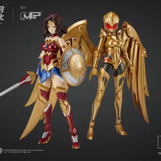 【将魂姫×DC】1/10 ワンダーウーマン 2体セット(通常+ゴールドアーマー) 可動 美少女機甲 未組立式プラモデル < ホビー  【将魂姫×DC】1/10 ワンダーウーマン 2体セット(通常+ゴールドアーマー) 可動 美少女機甲 未組立式プラモデル  < ホビーの