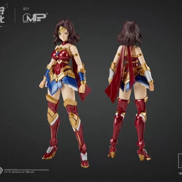 【将魂姫×DC】1/10 ワンダーウーマン 2体セット(通常+ゴールドアーマー) 可動 美少女機甲 未組立式プラモデル < ホビー  【将魂姫×DC】1/10 ワンダーウーマン 2体セット(通常+ゴールドアーマー) 可動 美少女機甲 未組立式プラモデル < ホビーの