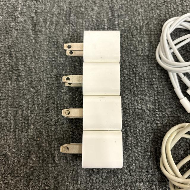 即決 純正品 Apple アップル iPhone ライトニング 充電器 5個セット < 家電/AV  即決 純正品 Apple アップル iPhone ライトニング 充電器 5個セット < 家電/AVの