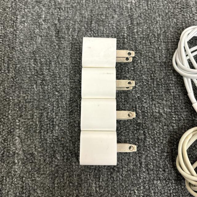 即決 純正品 Apple アップル iPhone ライトニング 充電器 5個セット < 家電/AV  即決 純正品 Apple アップル iPhone ライトニング 充電器 5個セット < 家電/AVの