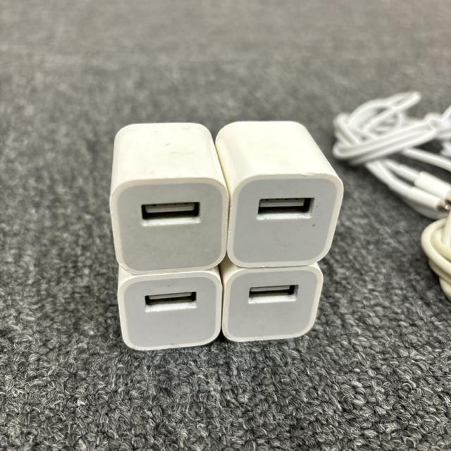 即決 純正品 Apple アップル iPhone ライトニング 充電器 5個セット < 家電/AV  即決 純正品 Apple アップル iPhone ライトニング 充電器 5個セット < 家電/AVの