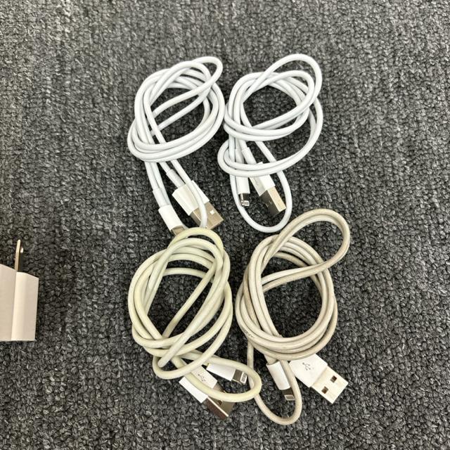 即決 純正品 Apple アップル iPhone ライトニング 充電器 5個セット < 家電/AV  即決 純正品 Apple アップル iPhone ライトニング 充電器 5個セット < 家電/AVの