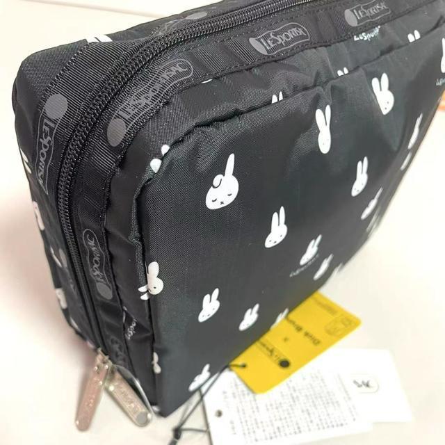 ★新品未使用★LeSportsac レスポートサック ミッフィー ブラック 黒色 化粧ポーチ 収納ポケット 7121 送料無料 < 女性ファッション  ★新品未使用★LeSportsac レスポートサック ミッフィー ブラック 黒色 化粧ポーチ 収納ポケット 7121 送料無料 < 女性ファッションの