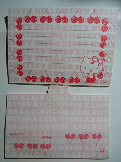 ハローキティ&さくらんぼメモ帳 2種セット < インテリア/ライフ  ハローキティ&さくらんぼメモ帳 2種セット < インテリア/ライフの