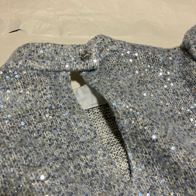 【Lily Brown / リリーブラウン】スパンコールパフスリーブトップス O < ブランド  【Lily Brown / リリーブラウン】スパンコールパフスリーブトップス O < ブランドの