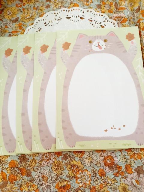お裾分け☆ネコ柄メモ4枚☆ < インテリア/ライフ  お裾分け☆ネコ柄メモ4枚☆  < インテリア/ライフの