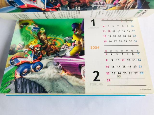 マリオカートダブルダッシュ!! 究極! カンペキ! 激走ブック ガイド 攻略本 初版 カレンダー シール Mario Kart < ゲーム本体/ソフト マリオカートダブルダッシュ!! 究極! カンペキ! 激走ブック ガイド 攻略本 初版 カレンダー シール Mario Kart < ゲーム本体/ソフトの