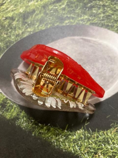 ハンドメイド レジン バンズクリップ < 女性ファッション  ハンドメイド レジン バンズクリップ < 女性ファッションの