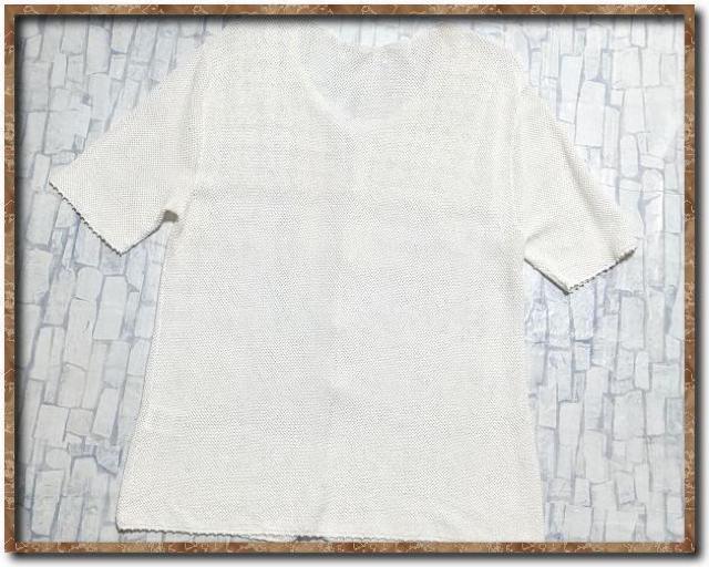 ダックス 半袖ニットカーディガン 白 < ブランド ダックス 半袖ニットカーディガン 白 < ブランドの