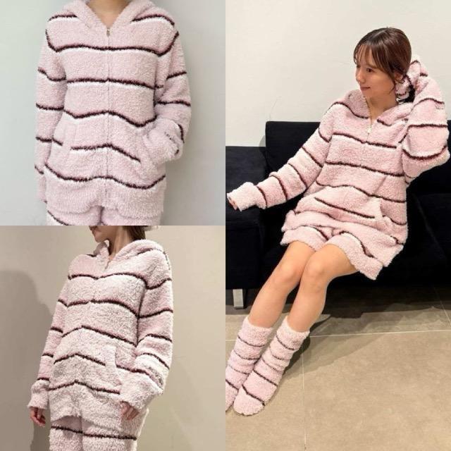 新品★ジェラピケ★ボーダーパーカー★ < ブランド 新品★ジェラピケ★ボーダーパーカー★ < ブランドの