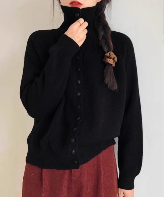 送料無料 新品 くるみボタンハイネックニットカーディガン < 女性ファッション 送料無料 新品 くるみボタンハイネックニットカーディガン < 女性ファッションの