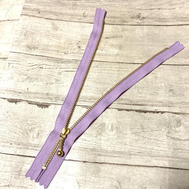 ☆新品!玉付き金属ファスナー20cm(紫) < ペット/手芸/園芸 ☆新品!玉付き金属ファスナー20cm(紫) < ペット/手芸/園芸の