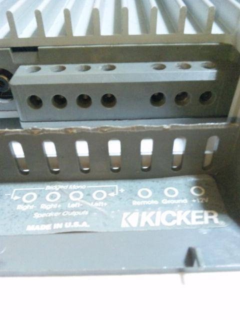 美品!プレミアムアンプ!KICKER! < 自動車/バイク 美品!プレミアムアンプ!KICKER! < 自動車/バイク