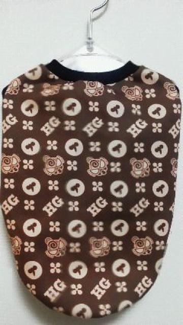 ハンドメイド*ヒスミニTシャツ*モノグラム柄・黒・犬用*L < ペット/手芸/園芸  ハンドメイド*ヒスミニTシャツ*モノグラム柄・黒・犬用*L  < ペット/手芸/園芸の