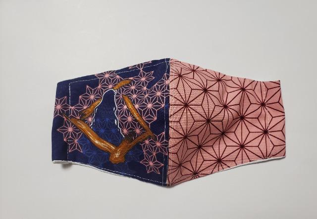 NM3【ラスト】 ★お肌に優しいマスク 接触冷感立体マスク 鬼滅の刃 禰豆子(*^^*) < 女性ファッション  NM3【ラスト】 ★お肌に優しいマスク 接触冷感立体マスク 鬼滅の刃 禰豆子(*^^*) < 女性ファッションの