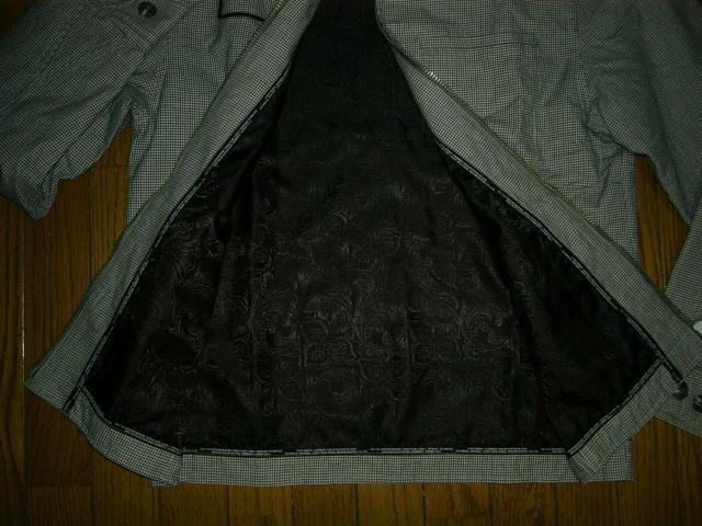 NEIGHBORHOOD ネイバーフッド ジップ シャツ ジャケット 1S 千鳥格子柄 裏地ペイズリー < ブランド  NEIGHBORHOOD ネイバーフッド ジップ シャツ ジャケット 1S 千鳥格子柄 裏地ペイズリー < ブランドの