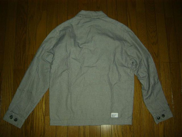 NEIGHBORHOOD ネイバーフッド ジップ シャツ ジャケット 1S 千鳥格子柄 裏地ペイズリー < ブランド  NEIGHBORHOOD ネイバーフッド ジップ シャツ ジャケット 1S 千鳥格子柄 裏地ペイズリー < ブランドの