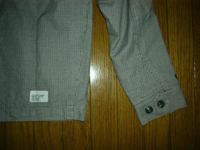 NEIGHBORHOOD ネイバーフッド ジップ シャツ ジャケット 1S 千鳥格子柄 裏地ペイズリー < ブランド  NEIGHBORHOOD ネイバーフッド ジップ シャツ ジャケット 1S 千鳥格子柄 裏地ペイズリー < ブランドの