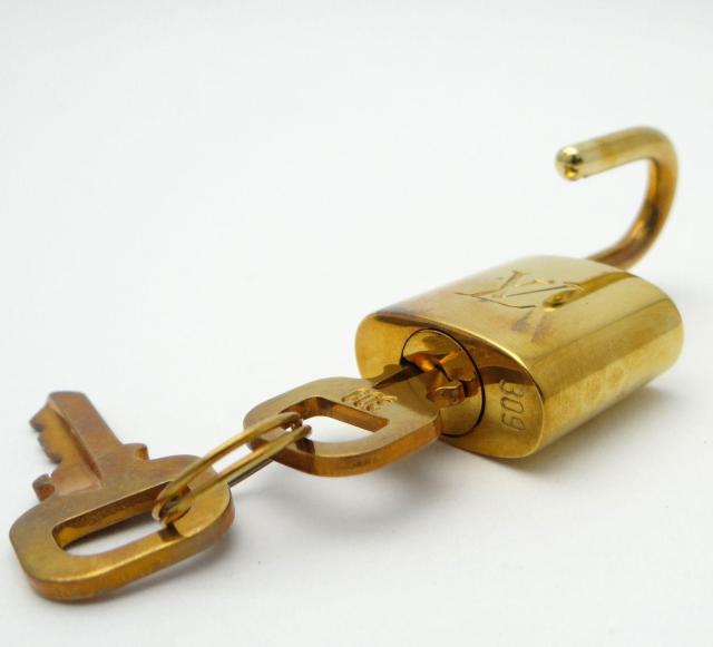 LOUIS VUITTON ���C���B�g�� �p�h���b�N �J�f�i �싞���~��2�{ �S�[���h��USED���y���������z �� �u�����h�� 