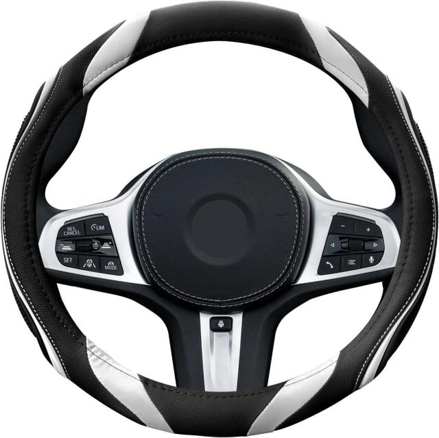 ハンドルカバー 軽自動車 シリコーン レザー sサイズ おしゃれ 手触りよし ステアリングカバー グリップ感よし ホワイト < 自動車/バイク ハンドルカバー 軽自動車 シリコーン レザー sサイズ おしゃれ 手触りよし ステアリングカバー グリップ感よし ホワイト < 自動車/バイク